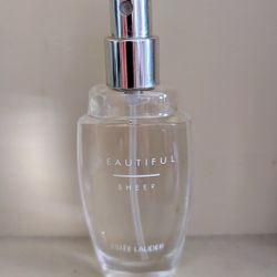 Beautiful Sheer by Estee Lauder 1 fl oz perfume (tried once)