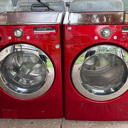 Washer and Electric Dryer[]Lavadora y secadora eléctrica