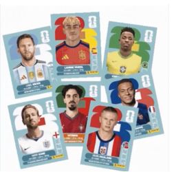 World Cup stickers/panini