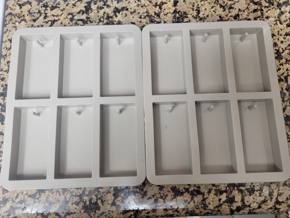 6 DIY Silicone Rectangle Mold