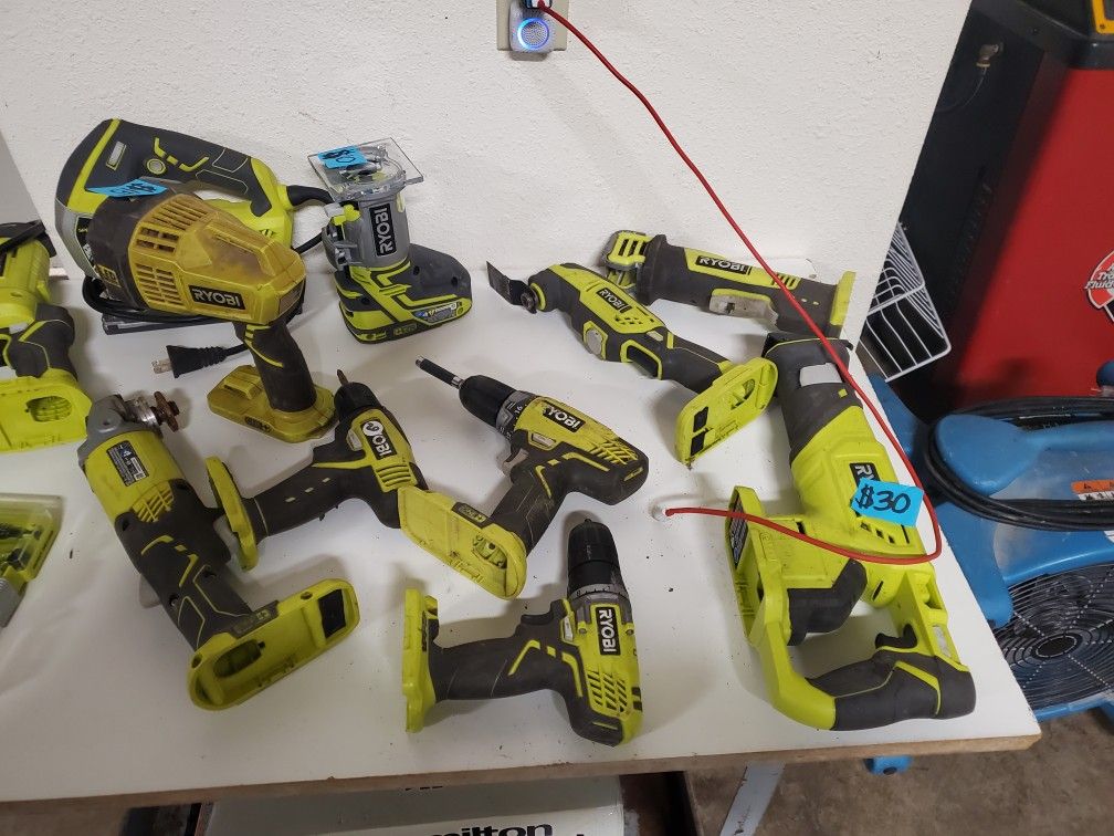 Ryobi Lot Take All Or Will Separate