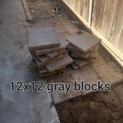 Grey blocks 12 X 12
