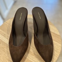 Mansur Gavriel Brown Heels 7.5