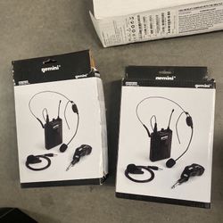 Gemini Wireless Lavalier Microphone 