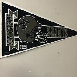 Old New Orleans Saints Pennant