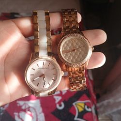 Michael Kors Watch And Armani Exchange Watch