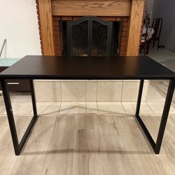 Black table 