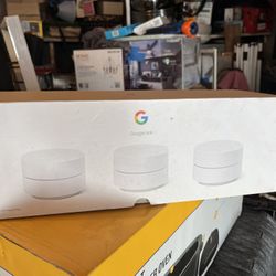 Google Wi-Fi system- 3 pack router