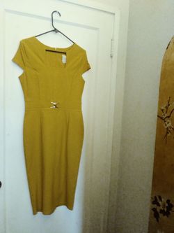 Dress New Mustard colored make a offer