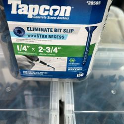 Tapcon Concrete Screw Anchors