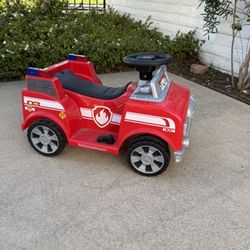 Paw Patrol Ride On Vehicle