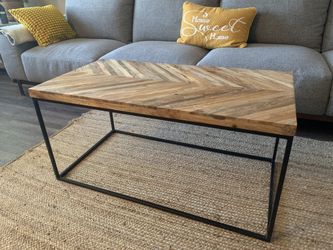 Coffee Table/ Side Table 42in x 22 in and 20 Inch tall