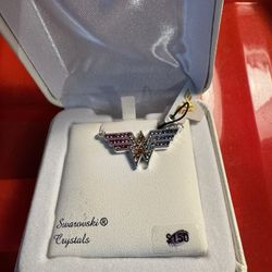 DC Comics Wonder Woman Swarovski Crystal Necklace