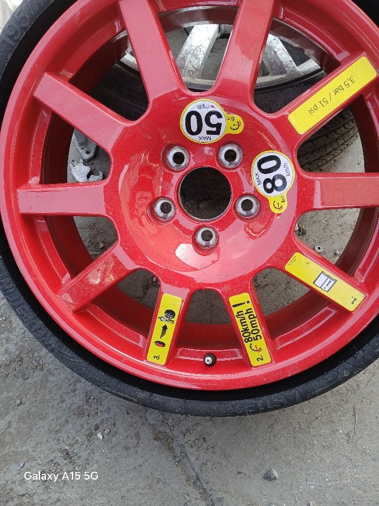 Porsche Macan Spare Tire