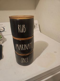 Rae Dunn spice holders