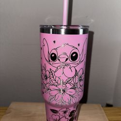 Stitch Engraved Tumbler 