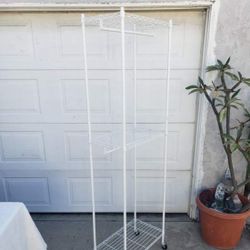 Clothes Rack On Wheels / Storage Rack 