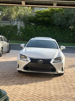 Lexus RC Coupe White