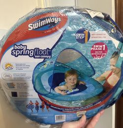 New Baby Float With Sunshade