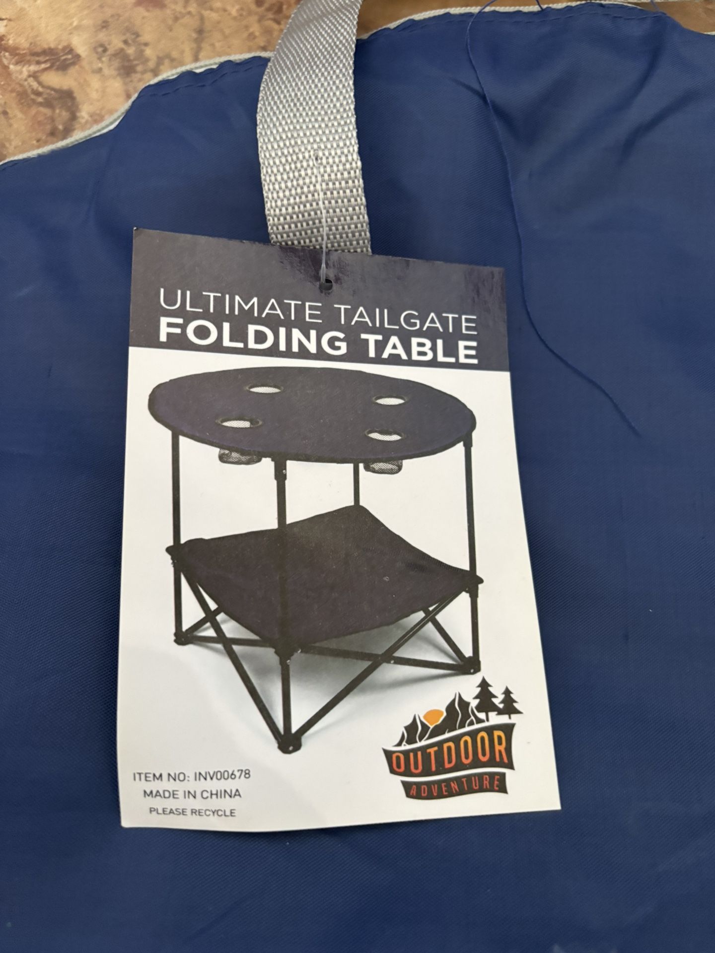 Tailgate Folding Table
