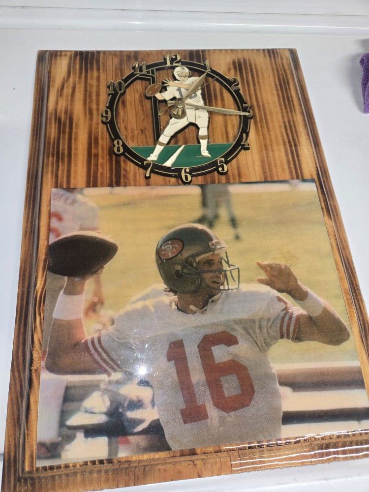 49er Clock No Flaws SEE All Pics