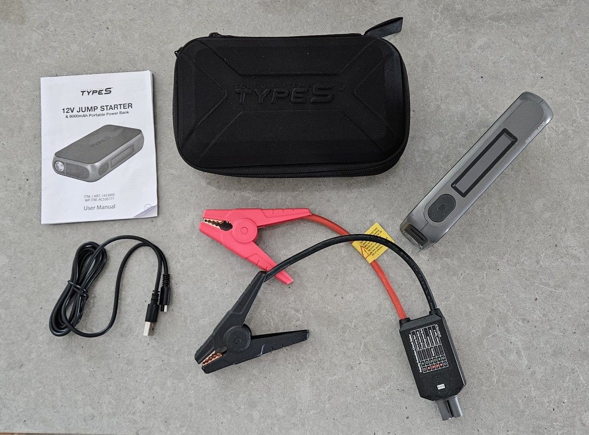 TYPE S Jump Starter Power Bank
