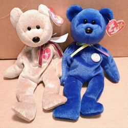 2 Vintage Beanie Babies