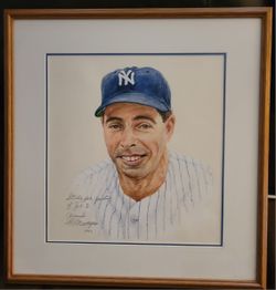 Joe DiMaggio Sketch by Armand LaMontagne