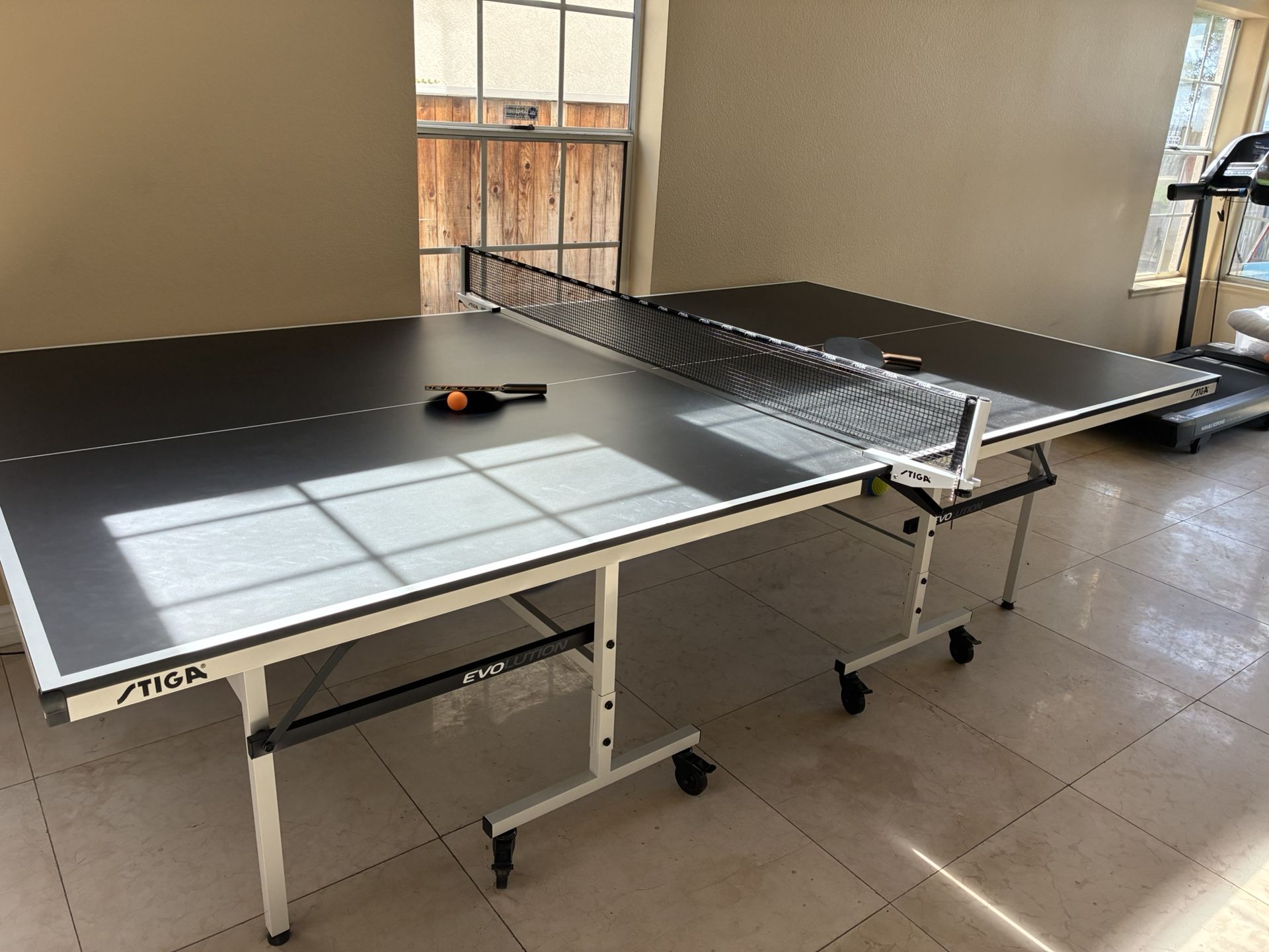 Ping Pong table With Paddle Brand Tiga
