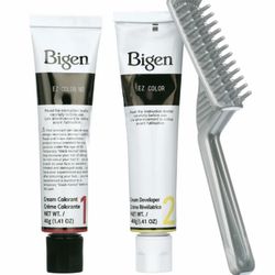 New black color cream colorant for moisturizes  hair.