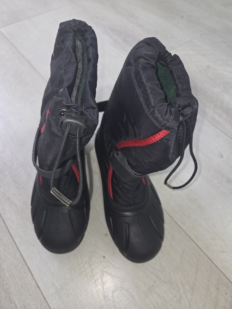 Sorel Youth Kids Child Size 4 Blue Cub Lined Snow Winter Boots