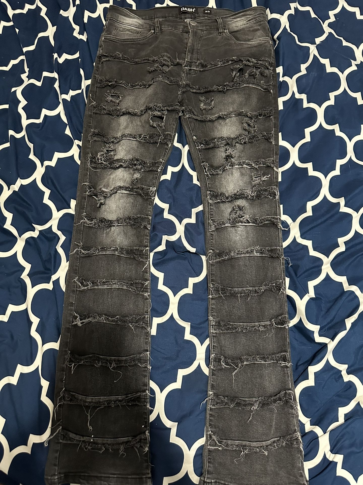 Stacked Jeans/ Flare 36 DASH