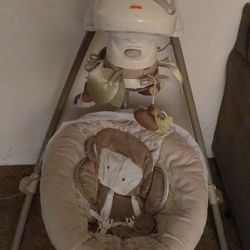 Fisher-Price My Little Snugabunny Dual Motion Baby Swing

