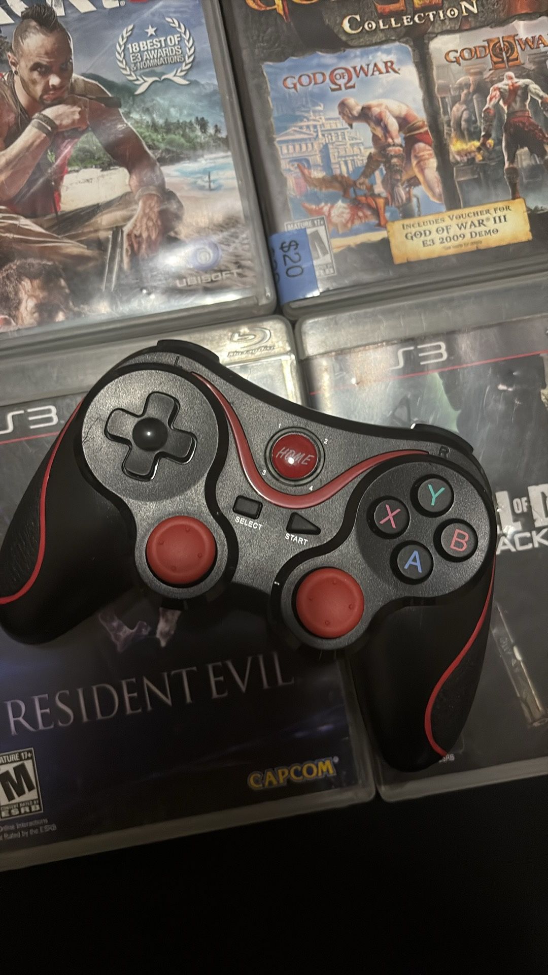 Controles Bluetooth Para Celular Y Ps4