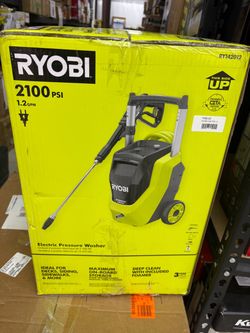 NEW IN BOX Shop RYOBI 2100 PSI 1.2 GPM Cold Water Corded Electric Pressure Washer with Foamer