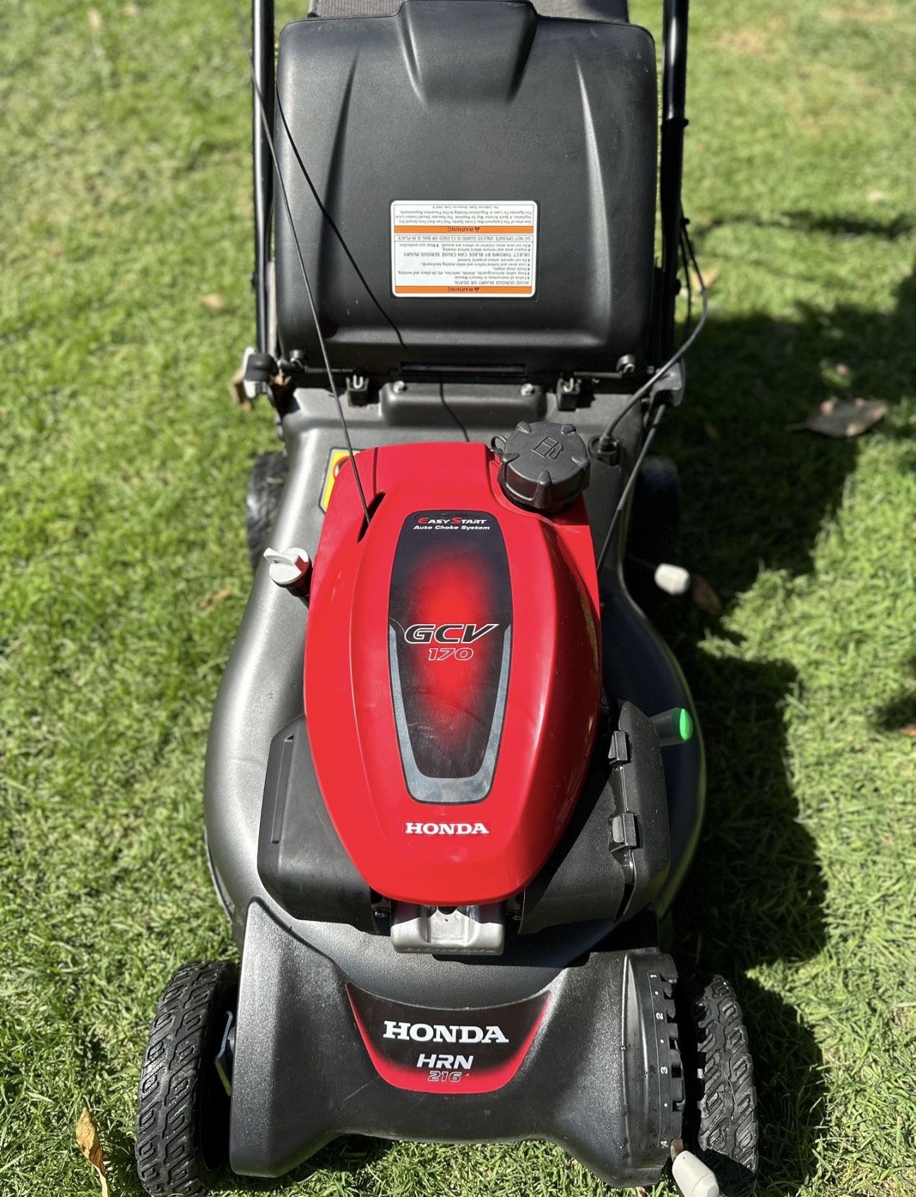 Lawnmower Honda HRN216 Gas Lawn Mower Self Propelled