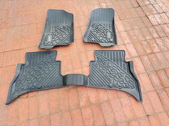 LASFIT All-Weather Floor Mats for Jeep Wrangler Unlimited 4xe