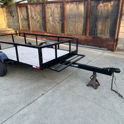 4X6 Home Made Trailer No Vin No Plate As Is