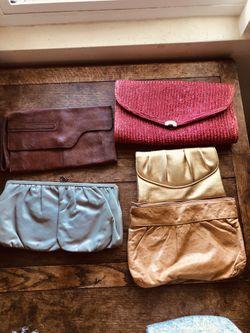 Vintage Clutches 7 Of Them