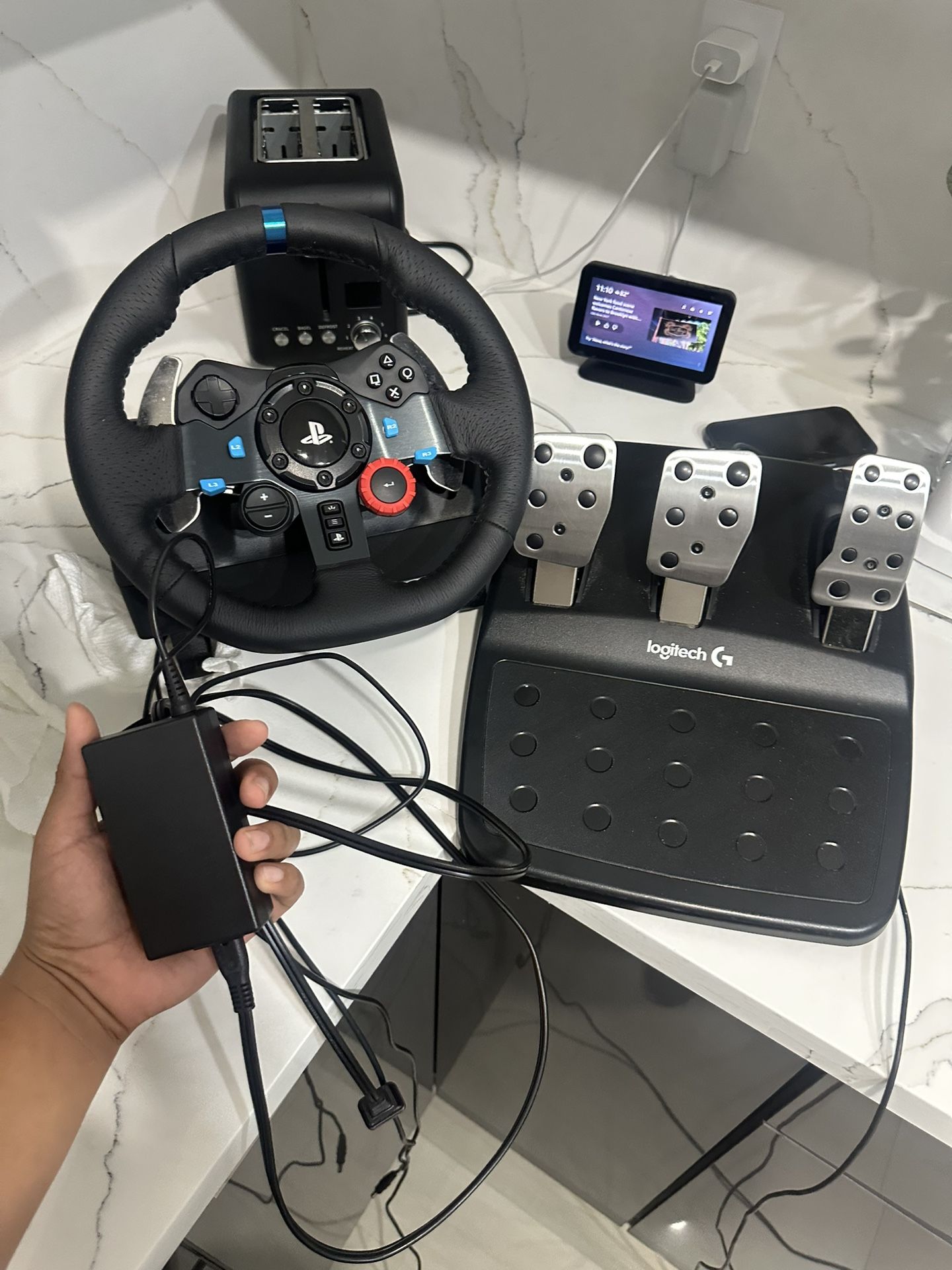 ps4/ps5 gaming racing wheel