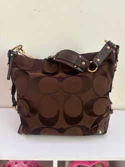 Vintage coach Carly shoulder purse