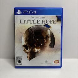 PlayStation 4 / PS4 The Dark Pictures Anthology Little Hope