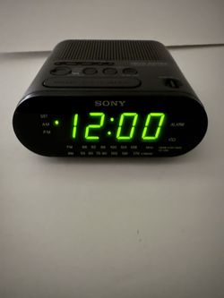 Sony Dream Machine Clock Radio ICF-C218 Dual Alarm AM FM LED 