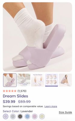 Dream Slides in Lavender