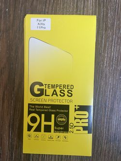 Tempered Glass iPhone X/xs 11 Pro