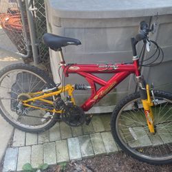 Bicycle 18 Speedy Air Strike With Shocks Both Front And Rear