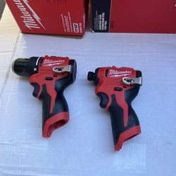 M12 Brushless Impact With Drill New 