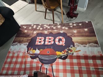 BBQ BACKDROP 7L×5W
