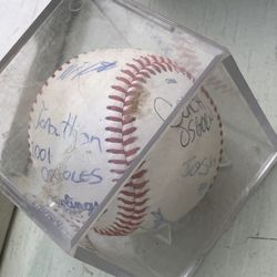 Signed Baseball 