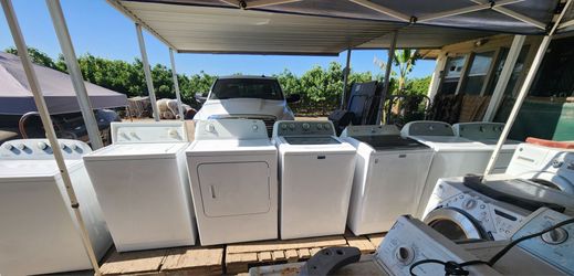 All WASHERS AT $200EA/ DRYERS FOR $150EA//TODAS LAS LAVADORAS A $200CU Y SECADORAS EN $150CU